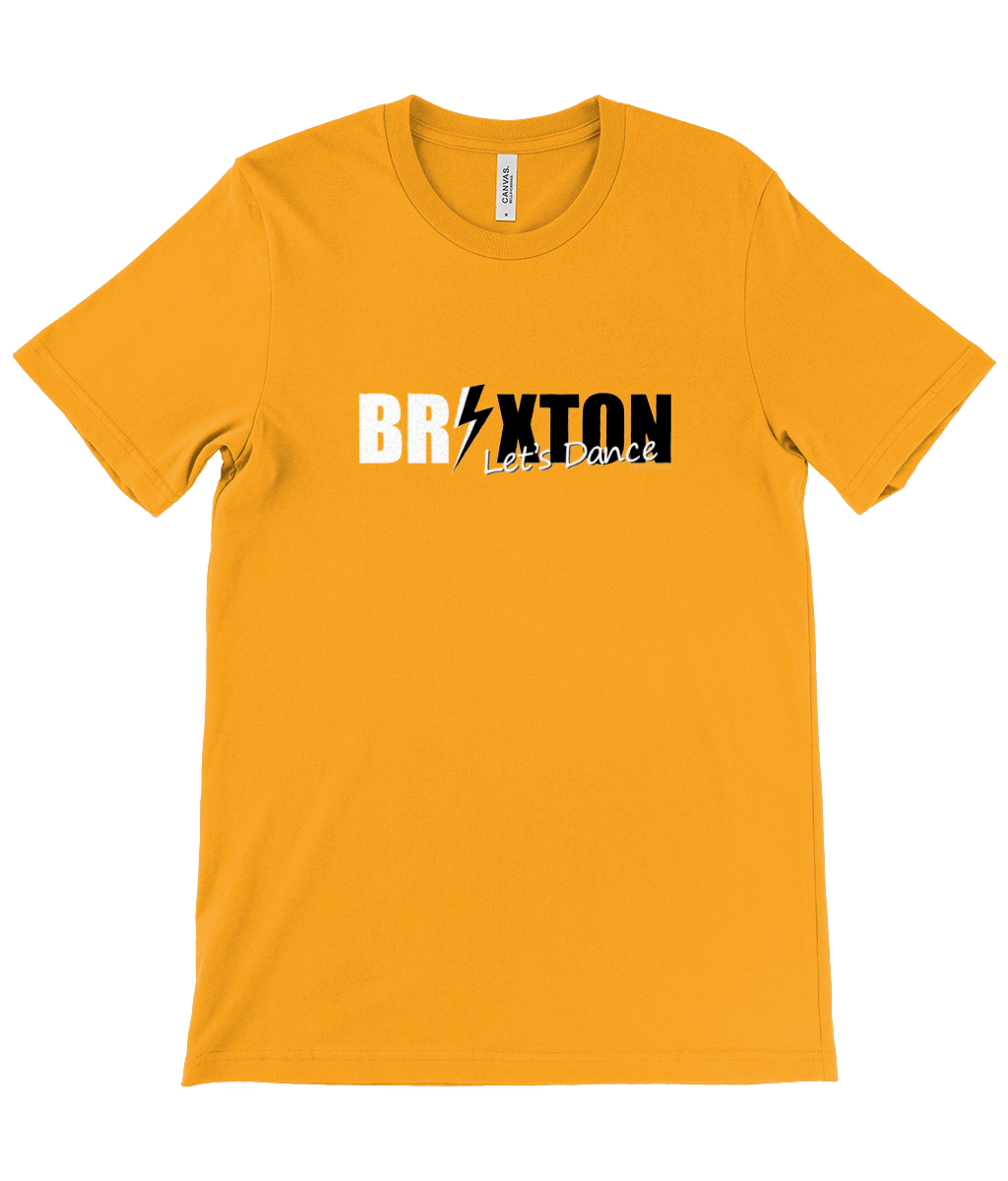 Let's Dance Brixton t-shirt gold